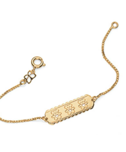 Pulseira folheada a ouro com ursos -  5506391400
