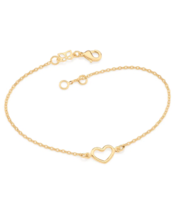 Pulseira amor folheada a ouro -  5516741900