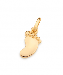Pingente pezinho de bebê folheado a ouro - tam.único 5423910000