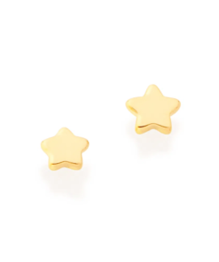Brinco folheado a ouro estrela - tam.único 5229270000