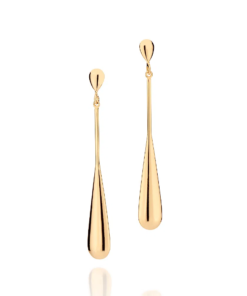 Brinco gota folheado a ouro - tam.único 5269660000